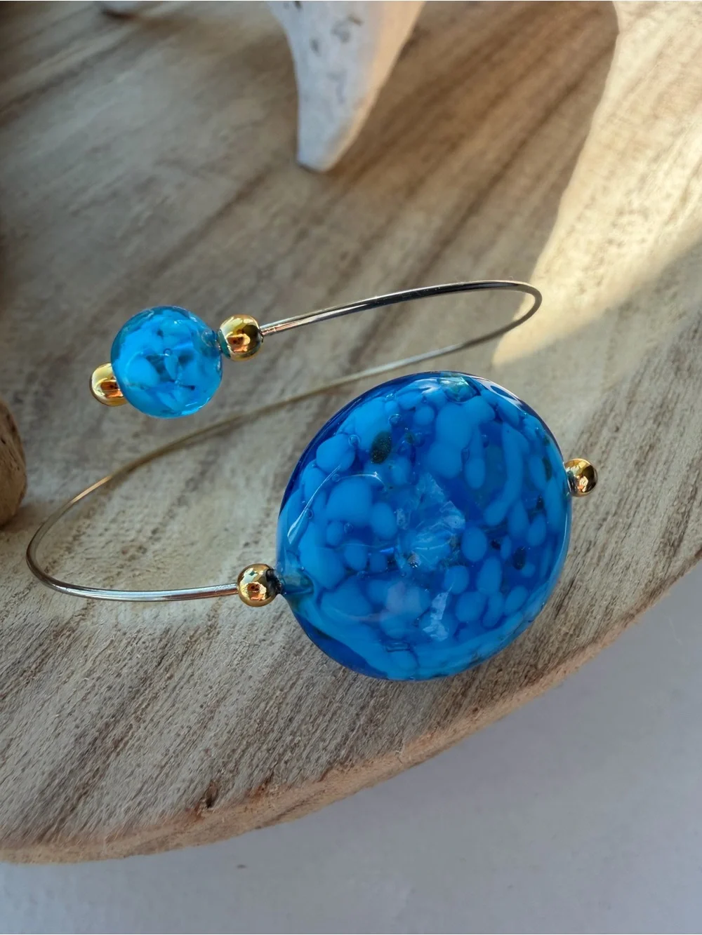 🇮🇹 Morano Glass Wire Bracelet